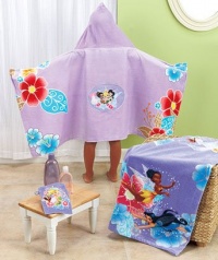 Disney Fairies Hooded Cape Towel, Bath Towel, and Bath Mitt Set Disney Fairies Hooded Cape Towel, Bath Towel, and Bath Mitt Set