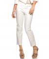 Add season-ready sophistication to your day or night style with these cropped trousers from Jessica Simpson!