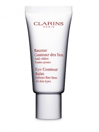 Delicate care focused on maintaining youthful eye expressions. Ultra-light emulsion softens and moisturizes eye contours, diffusing light to optically minimize visible lines and skin imperfections, including fine lines and crow's feet. 0.7 oz. Made in France. Delicate care focused on maintaining youthful eye expressions. Ultra-light emulsion softens and moisturizes eye contours, diffusing light to optically minimize visible lines and skin imperfections, including fine lines and crow's feet. 0.7 oz. Made in France.