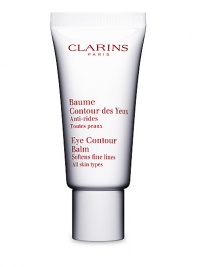 Delicate care focused on maintaining youthful eye expressions. Ultra-light emulsion softens and moisturizes eye contours, diffusing light to optically minimize visible lines and skin imperfections, including fine lines and crow's feet. 0.7 oz. Made in France. 