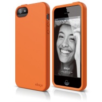 elago S5 Flex Case for iPhone 5 - eco friendly Retail Packaging - Orange