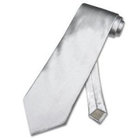 TopTie Mens Necktie Solid Color Silver Ties, Formal Neck ties, Gift Ideas TopTie Mens Necktie Solid Color Silver Ties, Formal Neck ties, Gift Ideas