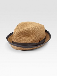 This dapper style crafted in paper straw is casual yet poised enough for any gentleman of style.100% paperBrim, about 2Spot cleanImported
