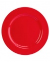 Martha Stewart Collection Dinnerware, Set of 4 Red Melamine Salad Plates