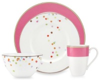 Kate Spade New York Market Street Pink 4-Piece Place Setting Kate Spade New York Market Street Pink 4-Piece Place Setting