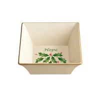 Lenox Holiday Square Hope Dish Lenox Holiday Square Hope Dish