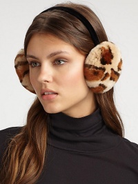 EXCLUSIVELY AT SAKS. This dyed rex rabbit style features a skinny band. Animal printMade in USAFur origin: China EXCLUSIVELY AT SAKS. This dyed rex rabbit style features a skinny band. Animal printMade in USAFur origin: China