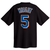 David Wright New York Mets Name and Number T-Shirt David Wright New York Mets Name and Number T-Shirt