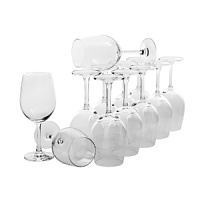 Ideal for entertaining larger groups, this set of high-quality wine glasses from 10 Strawberry Street showcase a clean, contemporary shape that pairs well with a range of dishes. Ideal for entertaining larger groups, this set of high-quality wine glasses from 10 Strawberry Street showcase a clean, contemporary shape that pairs well with a range of dishes.