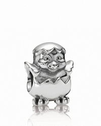 Add this adorable sterling silver chickadee charm to your PANDORA bracelet and celebrate spring. Add this adorable sterling silver chickadee charm to your PANDORA bracelet and celebrate spring.