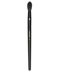 This versatile, long-haired brush gradually tapers to a medium-size dome of soft, natural hair bristles. Its unique shape makes it ideal for applying shadow all over lids, softening eye contour colors, diffusing shadow pigments or setting concealer to perfection. A better tapered edge allows for softer blending. How to use: For shadow application dip brush tip into eye shadow. Tap off excess. Apply to desired lid area by lightly sweeping across eye. For more definition blend into the crease. For shadow blending use gentle, horizontal strokes to blend shadow over lid from outer corner into crease. For setting concealer roll brush over concealer and apply around eye area using light vertical strokes for a lasting, flawless finish. This versatile, long-haired brush gradually tapers to a medium-size dome of soft, natural hair bristles. Its unique shape makes it ideal for applying shadow all over lids, softening eye contour colors, diffusing shadow pigments or setting concealer to perfection. A better tapered edge allows for softer blending. How to use: For shadow application dip brush tip into eye shadow. Tap off excess. Apply to desired lid area by lightly sweeping across eye. For more definition blend into the crease. For shadow blending use gentle, horizontal strokes to blend shadow over lid from outer corner into crease. For setting concealer roll brush over concealer and apply around eye area using light vertical strokes for a lasting, flawless finish.