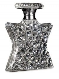The Scent of Peace is likewise the eau de parfum chosen for the classic Bond No. 9 superstar bottle that's been decked out all over with those Swarovski crystals-the moonlit exterior emphasizing the preciousness of the contents. Even the oval cap and the keepsake silver-toned presentation box are studded with stones. 3.3 oz. The Scent of Peace is likewise the eau de parfum chosen for the classic Bond No. 9 superstar bottle that's been decked out all over with those Swarovski crystals-the moonlit exterior emphasizing the preciousness of the contents. Even the oval cap and the keepsake silver-toned presentation box are studded with stones. 3.3 oz.