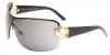 Gucci GG2890/S Sunglasses - 0BKS Black Shiny Black (P9 Grey Lens) - 99mm