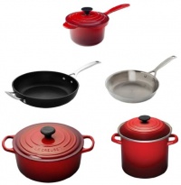 Le Creuset 8-Piece Ultimate Cookware Set, Cherry Le Creuset 8-Piece Ultimate Cookware Set, Cherry