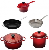 Le Creuset 8-Piece Ultimate Cookware Set, Cherry