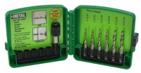 Greenlee DTAPKIT 6-32 to 1/4-20 6-Piece Combination Drill and Tap Set Greenlee DTAPKIT 6-32 to 1/4-20 6-Piece Combination Drill and Tap Set