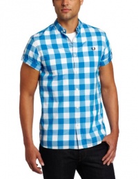 Fred Perry Men's Large Gingham Shirt Fred Perry Men's Large Gingham Shirt