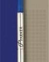 Parker Rollerball Pen Refill, Medium Tip, Blue Ink (PAR30225)