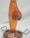 Woodlink NA08 Audubon Cut Glass Oriole Feeder, Amber