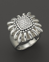 Lagos Sterling Silver Diamond Pavé Pret A Porter Ring, 0.27 ct. t.w. Lagos Sterling Silver Diamond Pavé Pret A Porter Ring, 0.27 ct. t.w.
