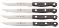 Zwilling J.A. Henckels Twin Gourmet High-Carbon Stainless Steel Steak Knives, Set of 4 Zwilling J.A. Henckels Twin Gourmet High-Carbon Stainless Steel Steak Knives, Set of 4