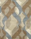 Momeni New Wave Collection Rug, Multi, 3'6 x 5'6