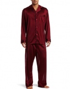 Intimo Men's Tricot Travel Pajama Set