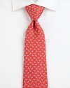 A dragonfly print gives this silk tie instant appeal.SilkDry cleanMade in Italy