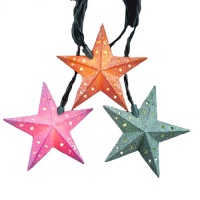 Kurt Adler 10-Light Sugar Star Light Set Kurt Adler 10-Light Sugar Star Light Set