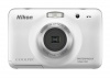 Nikon COOLPIX S30 10.1 MP Digital Camera with 3x Zoom Nikkor Glass Lens and 2.7-inch LCD (White)