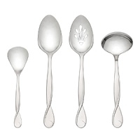 This whimsical hostess set features the signature ribbon motif featured in kate spade new york's Belle Boulevard set. This whimsical hostess set features the signature ribbon motif featured in kate spade new york's Belle Boulevard set.