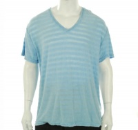 Calvin Klein Men's Spray Sensations Stripe Knit Tee Calvin Klein Men's Spray Sensations Stripe Knit Tee