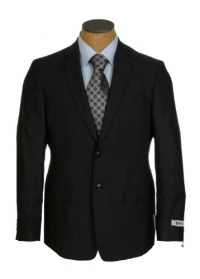 DKNY Mens 2 Button Dark Gray Black Texture Slim Fit Wool Sport Coat Jacket DKNY Mens 2 Button Dark Gray Black Texture Slim Fit Wool Sport Coat Jacket