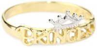 Disney Princess Girl's 14k Ring, Size 3