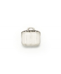 Profess your love of travel with this super-cute sterling silver suitcase bead. Donatella is a playful collection of charm bracelets and necklaces that can be personalized to suit your style! Available exclusively at Macy's. Profess your love of travel with this super-cute sterling silver suitcase bead. Donatella is a playful collection of charm bracelets and necklaces that can be personalized to suit your style! Available exclusively at Macy's.