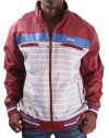 Live Mechanics Men's Nylon Zip Up Baseball Jacket Coat Varsity