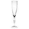 Balans glasses have sensuous, tear-shaped stems, lending perfect balance to form and hand. Shown left to right: martini, flute, wine, goblet, iced beverage.