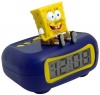 Nickledeon Spongebob SBC120 LCD Alarm Clock (Blue/Yellow)