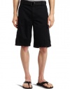 Kenneth Cole New York Men's Cargo Short, Black, 30