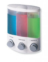Better Living AVIVA TRIO Dispenser, White Better Living AVIVA TRIO Dispenser, White