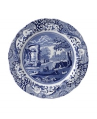 A charming rendering of the Italian countryside. Part of Spode's Blue Italian collection, vivid hues on creamy earthenware radiate old-world charm. A charming rendering of the Italian countryside. Part of Spode's Blue Italian collection, vivid hues on creamy earthenware radiate old-world charm.