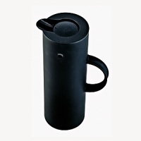 The iconic Stelton Vacuum Jug is designed by the celebrated Scandinavian designer Erik Magnussen. This sleek carafe is as beautiful as it is practical - the unique vapor lock magnetic rocker top and thermal glass vacuum insulates liquids hot or cold for hours. The iconic Stelton Vacuum Jug is designed by the celebrated Scandinavian designer Erik Magnussen. This sleek carafe is as beautiful as it is practical - the unique vapor lock magnetic rocker top and thermal glass vacuum insulates liquids hot or cold for hours.