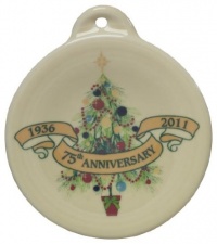 Fiesta 75th Anniversary Holiday Ornament, Christmas Tree Fiesta 75th Anniversary Holiday Ornament, Christmas Tree