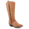 Unlisted Kenneth Cole Country Club Fashion Mid-Calf Boots Tan Womens