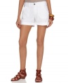 Cargo styling and a cute cuffed hem make these INC shorts your new warm-weather staple!