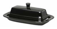 Fiesta 2-Piece Covered Butter, Black Fiesta 2-Piece Covered Butter, Black