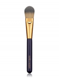 The ultimate foundation brush for a flawless finish every time. Provides smooth, even application. Special design makes blending easy and gives you a natural, seamless look. Perfect for use with liquid or cream foundation. To apply liquid foundation, pour a small amount onto back of hand. Sweep brush across foundation and apply with downward strokes. All Estée Lauder brushes are composed of the finest quality materials and are designed to ensure the highest level of makeup artistry. The ultimate foundation brush for a flawless finish every time. Provides smooth, even application. Special design makes blending easy and gives you a natural, seamless look. Perfect for use with liquid or cream foundation. To apply liquid foundation, pour a small amount onto back of hand. Sweep brush across foundation and apply with downward strokes. All Estée Lauder brushes are composed of the finest quality materials and are designed to ensure the highest level of makeup artistry.