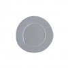 Vietri Lastra Gray Canape Plate