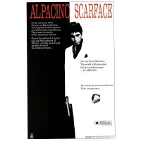 Scarface Movie (Al Pacino, Black and White) Poster Print - 24x36 Collections Poster Print, 24x36 Poster Print, 24x36 Scarface Movie (Al Pacino, Black and White) Poster Print - 24x36 Collections Poster Print, 24x36 Poster Print, 24x36