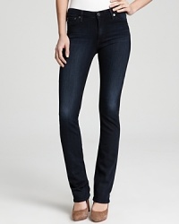 An inky dark wash and classic silhouette make these AG Adriano Goldschmied bootcut jeans a perennial favorite. An inky dark wash and classic silhouette make these AG Adriano Goldschmied bootcut jeans a perennial favorite.